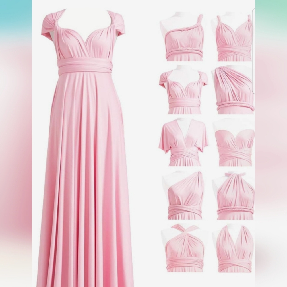 Infinity Convertible Prom Bridesmaid Dress One Size Fits All
